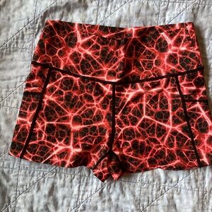 CVG Shorts. 2.5 inch. Women’s Large. Red EUC